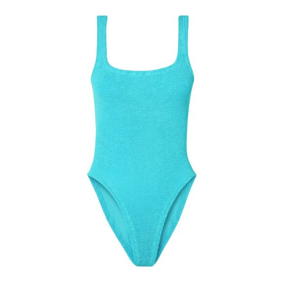 hunza g Other - Hunza G One Piece Swimsuit | NWT | One Size | Stretch Crinkle | Turquoise
